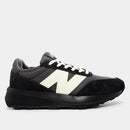 Tênis New Balance 370v1 Unissex - Preto+Bege