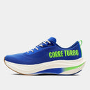 Tênis Corre Turbo Azul Royal Verde